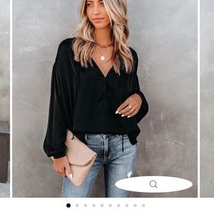 Vici black frayed shirt new with tags size large